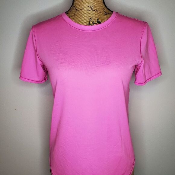 Lululemon High Neck Running and Training T-Shirt Size 4 - Picture 3 of 9